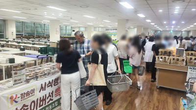 [현대그린푸드] 현대아산병원 참송이버섯 시식 및 특별 판매 행사 26년06월19일